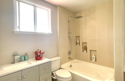 Hermosa Village Apartment | It is like small guest house with one bedroom one bath, and kitchen