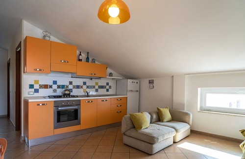 Santa Maria di Castellabate Apartment | Apt Topazio - Villa Preziosa, sea front with terrace
