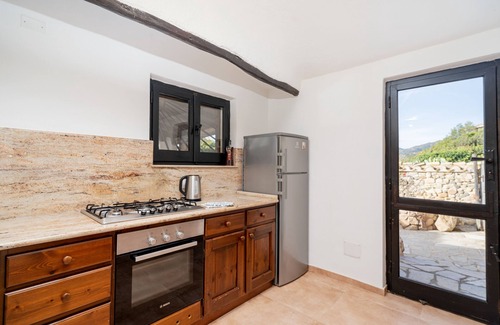 Torre delle Stelle Villa | Villa Myra: open window over blue sea and incredible sunsets
