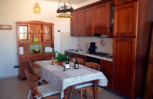 Tre Fontane House | The house of lu mari, 2 steps from the sea, amazing view from the terrace