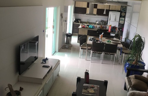 Cibratel II House | Itanhaém Wonderful Huge Pool Billiards, Wi-Fi, Sky, Lawn, Alarm