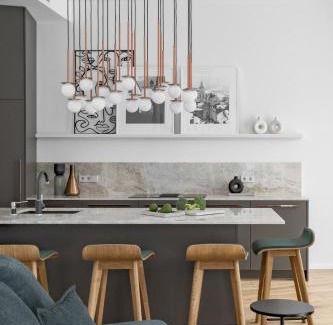 Old Town Apartment | IVIS House - Spacious Apartment with Terrace, Vilnius Old Town