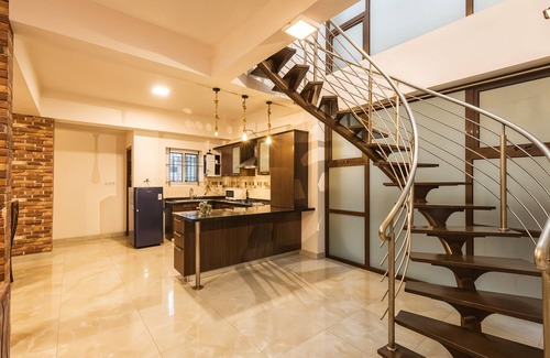 Vyalikaval HBCS Layout Apartment | Ivory Petal Penthouse 3BHK in Bangalore by Homeyhuts