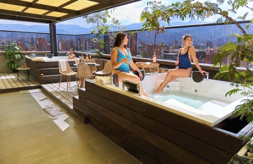 Estadio Apartment | Jacuzzi Comfort Aparta-suite Stadio Rosa Negra