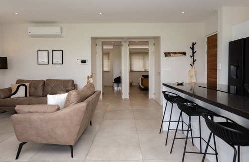 Willemstad Apartment | Jan Sofat LUX A32 at resort on first floor apartment with shared pool
