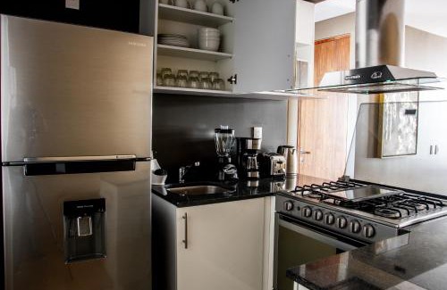 Miguel Hidalgo Apartment | Japandi style apartment in Polanco