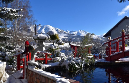 Pierre-Chatel Villa | Japanese spring, La Mure, les Écrins, Monteynard
