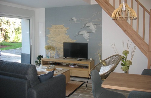 Wailly-Beaucamp Cottage | japanese-style house, japanese garden near the beach
