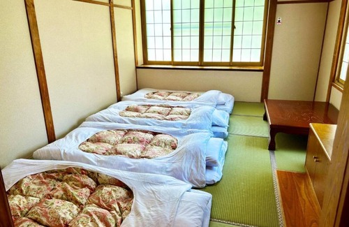 Iida Hotel | Japanese style room available for 4 persons/Kitaazumi-gun Nagano