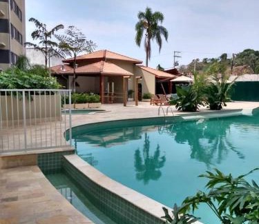 Estufa II Apartment | Jardim das Palmeiras II Home Resort JP2 Ubatuba - Apartamento com 2 Dorms, 1 Suíte, Churrasqueira Gourmet, Piscina Adulto e Infantil, Jacuzzi Aquecida, Sauna, Academia, Salão de Jogos e Playground