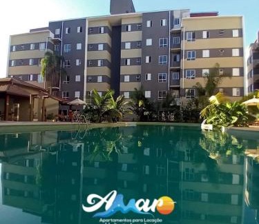 Estufa II Apartment | Jardim das Palmeiras II Home Resort JP2 Ubatuba - Apartamento com 2 Dorms, 1 Suíte, Condomínio com Piscina Adulto e Infantil, Jacuzzi Aquecida,Sauna, Churrasqueira, Academia, Salão de Jogos e Playground