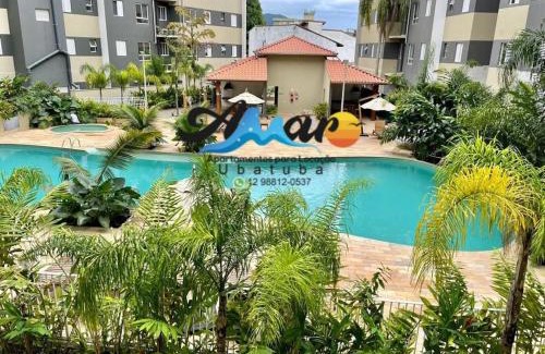 Estufa II Apartment | Jardim das Palmeiras II Home Resort JP2 Ubatuba - Apartamento com 2 Dorms, 1 Suíte, Condomínio com Piscina Adulto e Infantil, Jacuzzi Aquecida,Sauna, Churrasqueira, Academia, Salão de Jogos e Playground
