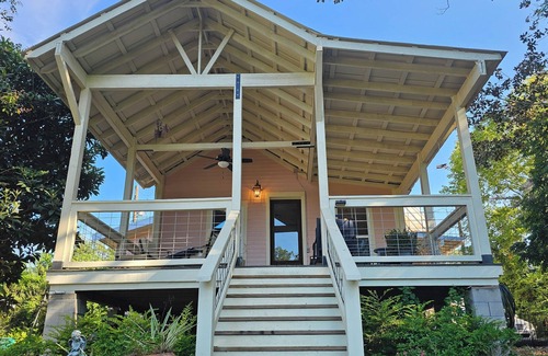 St. Francisville House | Jasperilla Pink house by Louisiana Hospitality Group