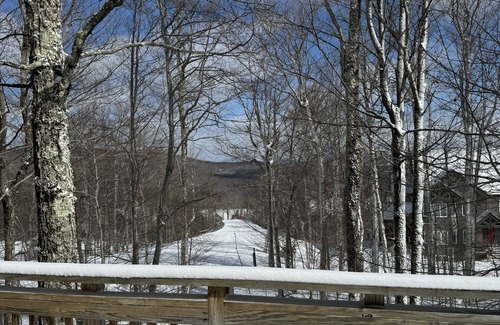 North Troy House | Jay Peak, Luxury 5 BR Ski-in Ski-Out with Hot tub
