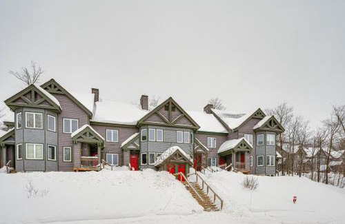 North Troy Apartment | Jay Peak Resort Vacation Rental Ski-InandSki-Out!