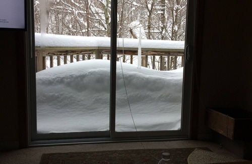 North Troy Condo | Jay Peak Ski-in Ski-out “well stocked” condo at Slopeside