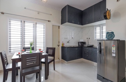R.K. Hegde Nagar Apartment | Jazzy 2BHK Penthouse-12 to mins-Manyata-Karle Town Center-Bhartiya City