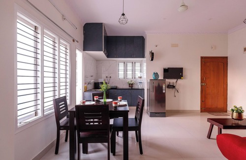 R.K. Hegde Nagar Apartment | Jazzy 2BHK Penthouse-12 to mins-Manyata-Karle Town Center-Bhartiya City