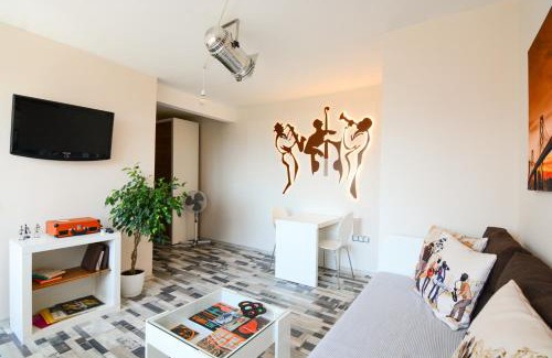 Sofia City Center Apartment | Jazzy Sofia Downtown Apartment