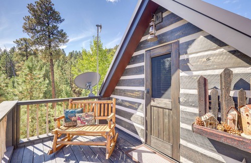 Jemez Springs Cabin | Jemez Springs Cabin w/Stunning Mtn Views!