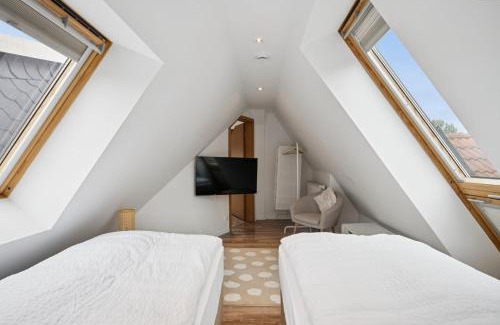 Oberdorla Apartment | Jenapartments Penthouse Terrasse Waschtrockner sehr zentral