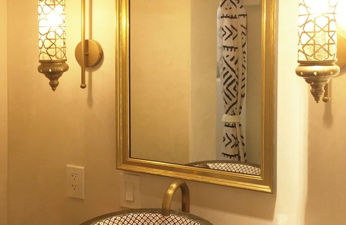 Historic Downtown Apartment | Jersey City Moroccan Hideaway