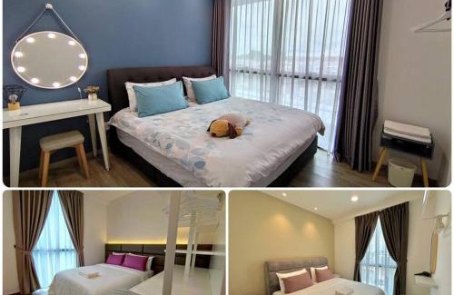 Kuching Apartment | Jk DeLOFTS ComboStay 24Pax 8BedR 7BathR 4Carparks