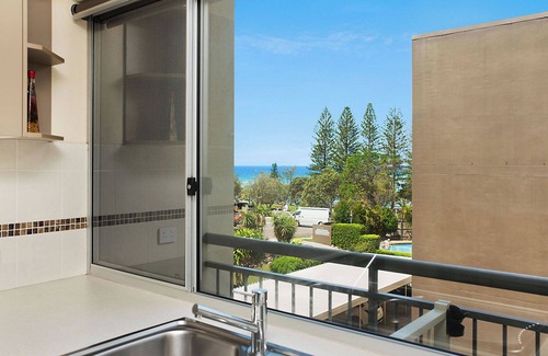 Moreton Bay Region Apartment | Joanne Apartments - ocean views from ground floor modern apartment.