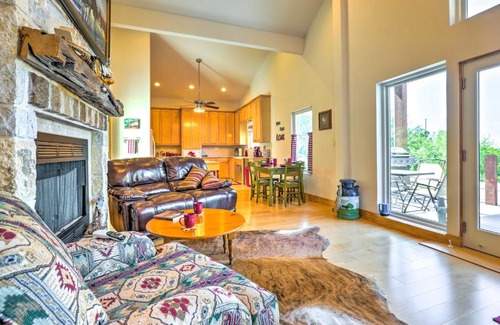 Johnson City House | Johnson City Home with Hot Tub - Close to Wineries!