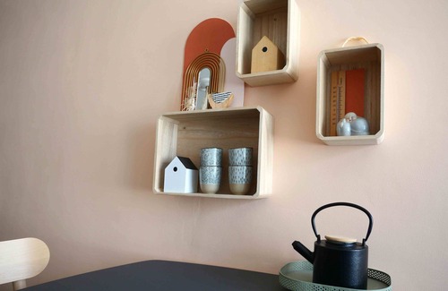 Konterdam Apartment | Joli Studio vue sur Mer, Bord de Plage de Ostende Refait à Neuf Cosy et Tendance