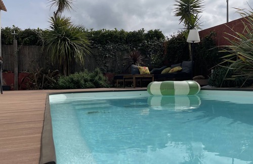 Colombiers Villa | Jolie Villa au Calme Avec Piscine, Boulodrome à 5 mn du Canal du Midi à Pied