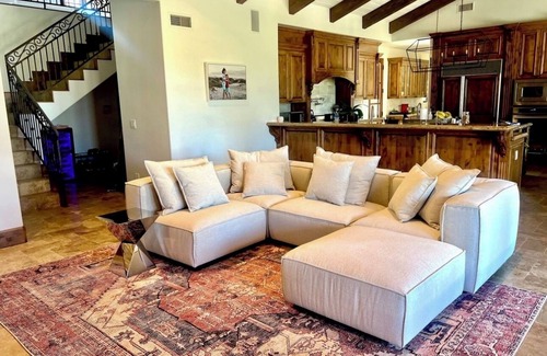 Santa Monica Villa | June/July/Aug - Stunning villa with pool/spa/office - gated community