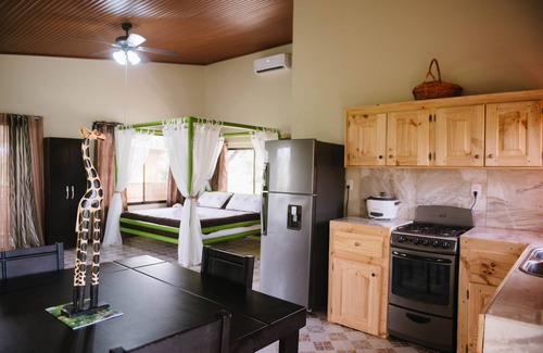 Parrita House | JUNGLE STUDIO 2 beds AC + POOL + ZIPLINE