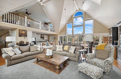 Grand Beach House | Juniper Presents: Amazing Vacay Home- Hot Tub, Firepit, Kids Area