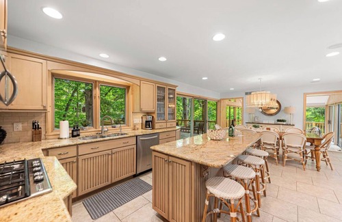 Michiana House | Juniper Presents: Treehouse Oasis w/Pool, Hot Tub, Fire Pit + Walk to Beach