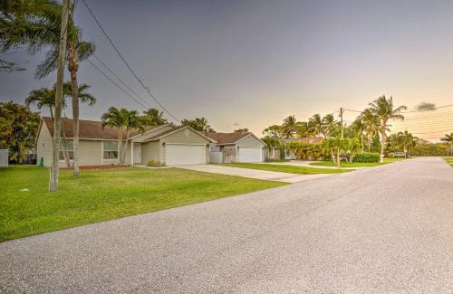 North Palm Beach Heights House | Jupiter Home with Patio and Grill about 6 Mi to Beach!