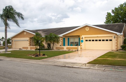 Sun City Center House | Just completed upgrade with all new interior and furnishings with water view.