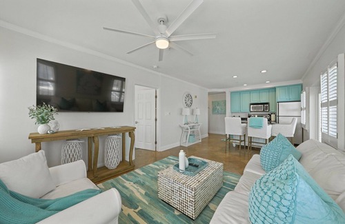 Gulf Place Condo | JUST REMODELED! Gulf Views, Large Balcony, 3 Pools, Less than 1 min Walk to Beach!