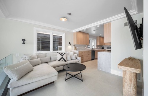 Balboa Peninsula House | Just Renovated Bay Facing Coastal Home with a Dock