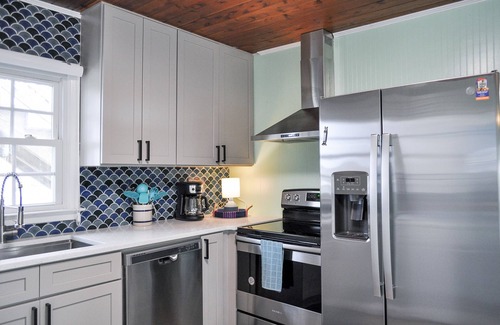 Surf City House | Just Sandy | Partial Views + Just Across from the Beach!