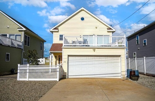 Ortley Beach House | Just steps to the Boardwalk and Ocean this is a spacious 5 bed 3 full bath home!