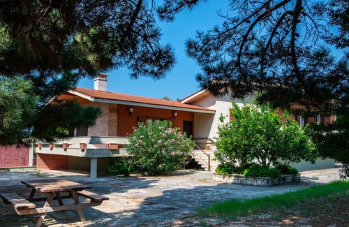 Preveza Villa | Kalamitsi Villa - Seafront House-Villa in Ionian sea surrounded by Fruit-grove