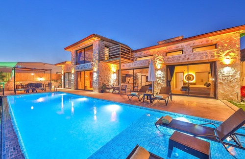 Patara Villa | Kalkan Patara, Stylish 3 Bedroom, Sea View Luxury Villa