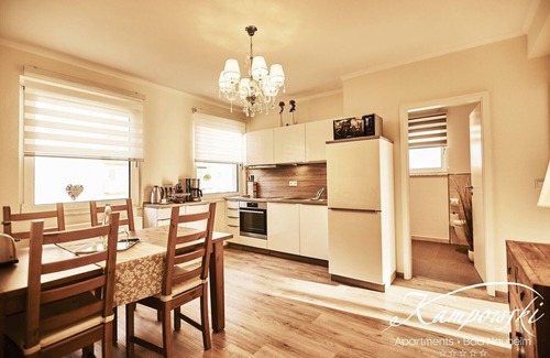 Bad Nauheim Apartment | Kampowski Apartment Deluxe * | Grand Deluxe Apartment at the Kurpark