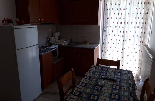 Paralia Vergas Apartment | Katerina Apartments , Superior Two-Bedroom Apartment with Sea And Mountain View