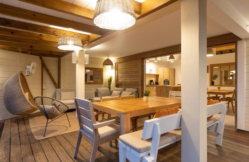 Cul de Sac Villa | ☀️ 🏖️ Kayaks, snorkeling gear, water access, optic fiber WiFi and AC