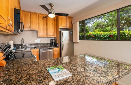 Keauhou Condo | Keauhou Punahele #B108, Ground Floor 2-Bed 2-Bath Garden Views and outdoor Bbq