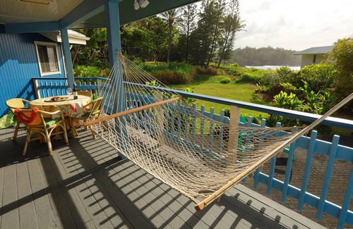 Kehena Beach Estates House | Kehena black sand beach house - ocean view - swim spa