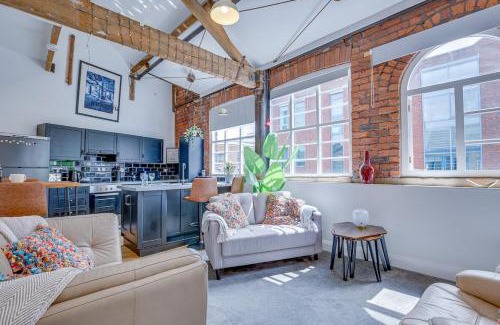 Sheffield Apartment | Kelham 2 Bed Loft - Free Parking