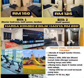 Jakar Apartment | Kemaman KondoRoomStay SwimPool,Gym,Sauna